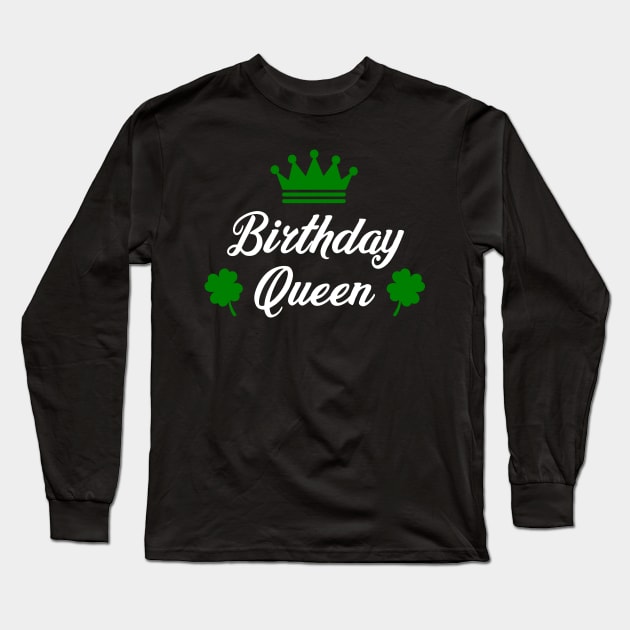 Birthday Queen Long Sleeve T-Shirt by KawaiiAttack